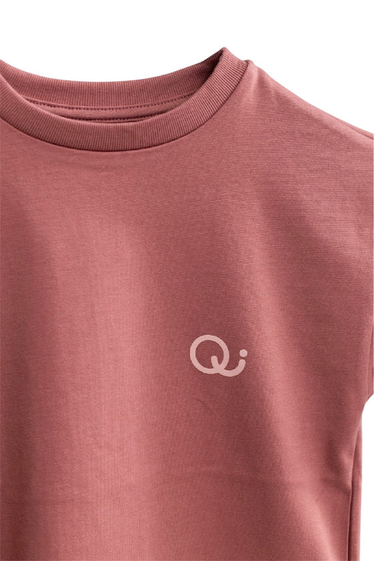 CAMISETA AMAZING THINGS. COLOR GUAYABA